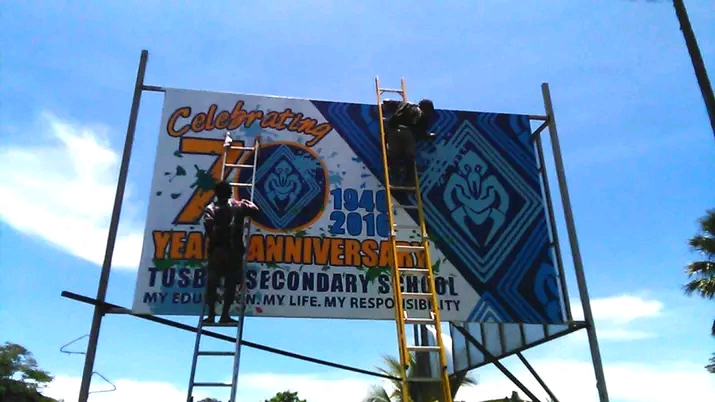 70 Year Anniversary Billboard
