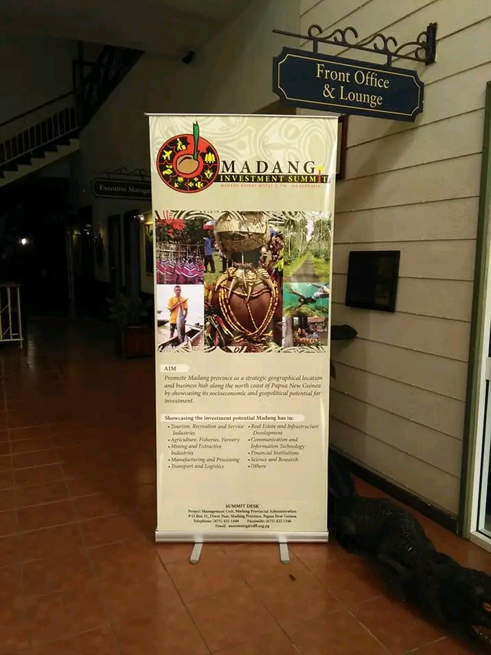 Investment Summit Pull-Up Banner